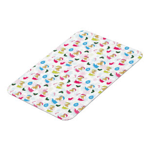 Weihnachtskatze schläft magnet