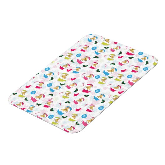 Weihnachtskatze schläft magnet (Linke Seite)