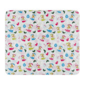 Weihnachtskatze schläft schneidebrett (Vorderseite)