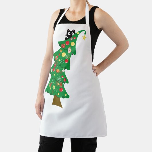 Weihnachtskatze Schürze (InSitu)