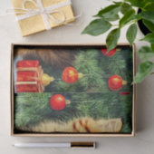 Weihnachtskatze Seidenpapier (Geschenk)