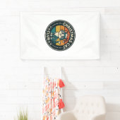 Weihnachtskatze Süße Kitty Design - Weihnachtskatz Banner (Insitu)