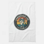 Weihnachtskatze Süße Kitty Design - Weihnachtskatz Geschirrtuch (Vertikal)