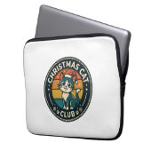 Weihnachtskatze Süße Kitty Design - Weihnachtskatz Laptopschutzhülle (Vorderseite Links)