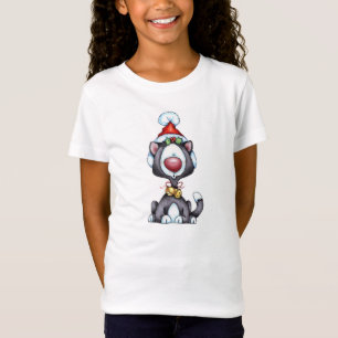 Weihnachtskatze - T - Shirt