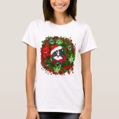 Weihnachtskatze T-Shirt (Vorderseite)