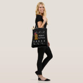 Weihnachtskatze Tasche (Am Model)