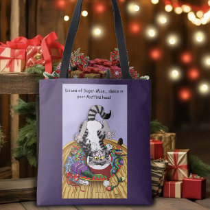 Weihnachtskatze Tasche