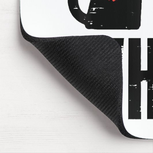 Weihnachtskatze Tipping Xmas Tree Funny Mousepad (Ecke)