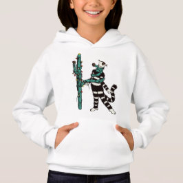 Weihnachtskatze und Kaktus komische WeihnachtsWeih Hoodie