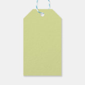 Weihnachtskatze und -mäuse der 50er Jahre Geschenkanhänger (Rückseite)