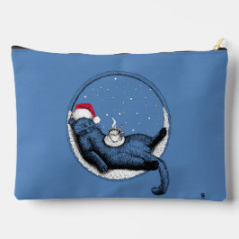 Weihnachtskatze Zubehörtasche