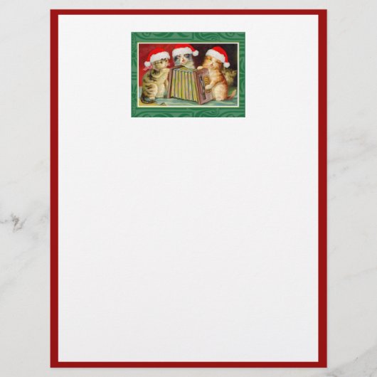 Weihnachtskatzen (Vorderseite)