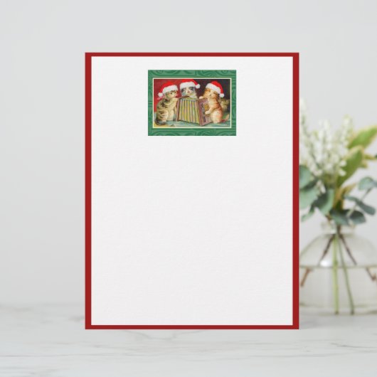 Weihnachtskatzen (Stehend Vorderseite)