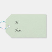 Weihnachtskatzen, Arthur Thiele Geschenkanhänger (Rückseite Horizontal)