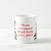 Weihnachtskatzen-Baum-Tasse Kaffeetasse (Mittel)