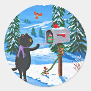 Weihnachtskatzen Creationarts Sticker