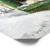 Weihnachtskatzen Feiertag Poster (Ecke)