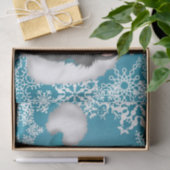 Weihnachtskatzen-FeiertagsSeidenpapier Seidenpapier (Geschenk)