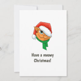 Weihnachtskatzen-FotoCollage Feiertagskarte