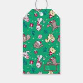 Weihnachtskatzen Geschenkanhänger (Rückseite)
