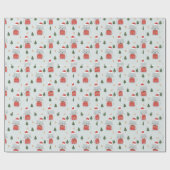 Weihnachtskatzen Geschenkpapier (Flach)