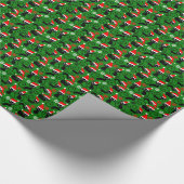 Weihnachtskatzen Geschenkpapier (Ecke)