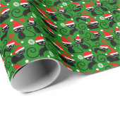 Weihnachtskatzen Geschenkpapier (Rolleneckpunkt)