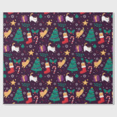 Weihnachtskatzen Geschenkpapier (Flach)
