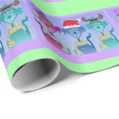 Weihnachtskatzen Geschenkpapier (Rolleneckpunkt)