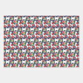 Weihnachtskatzen Geschenkpapier Set (Vorderseite 3)