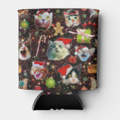 Weihnachtskatzen im Weltraum Galaxy Sterne Sonntag Dosenkühler (Vorderseite)