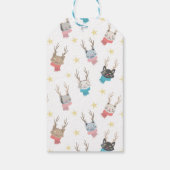 Weihnachtskatzen in Antlers Personal Geschenkanhänger (Rückseite)