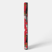 Weihnachtskatzen iPhone Hülle (Linke Seite)