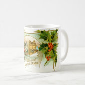 Weihnachtskatzen Kaffeetasse (VorderseiteRechts)
