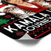 Weihnachtskatzen Ladys for Kamala Santa Ornament P Poster (Ecke)