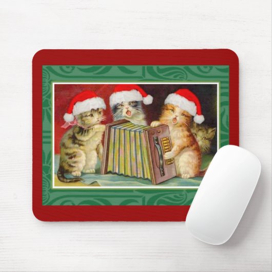 Weihnachtskatzen Mousepad (Mit Mouse)
