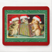 Weihnachtskatzen Mousepad (Vorne)