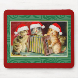 Weihnachtskatzen Mousepad