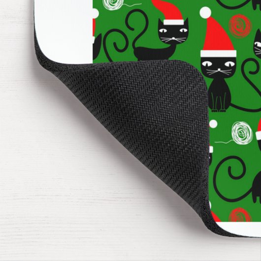 Weihnachtskatzen Mousepad (Ecke)