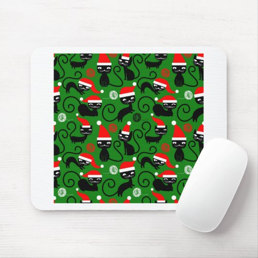 Weihnachtskatzen Mousepad (Mit Mouse)