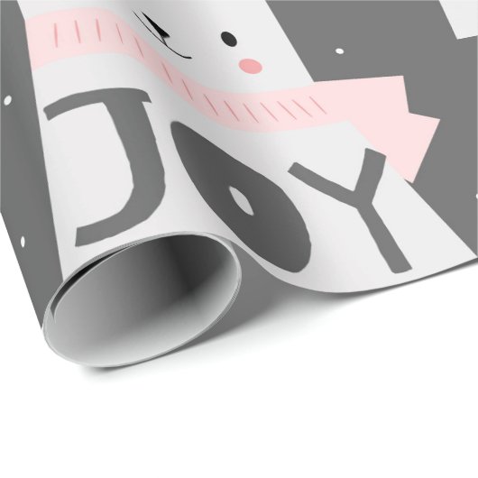 Weihnachtskatzen-Muster-niedlicher HaustierKitty Geschenkpapier (Rolleneckpunkt)