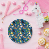 Weihnachtskatzen Muster Pappteller (Party)