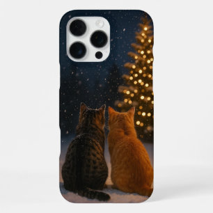 Weihnachtskatzen-Paar iPhone-Hülle 16 Pro Max iPhone 16 Pro Max Hülle