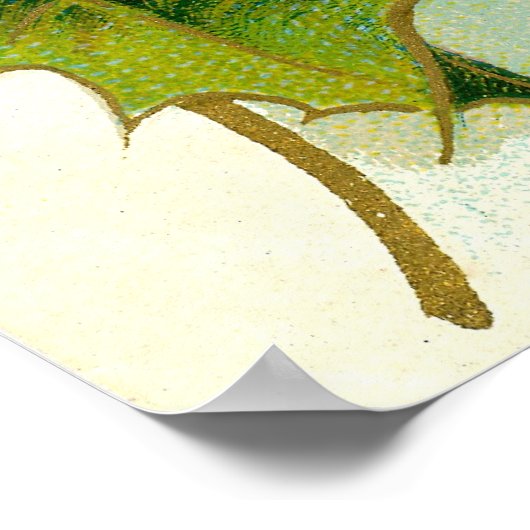 Weihnachtskatzen Poster (Ecke)