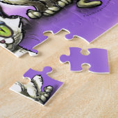 Weihnachtskatzen Puzzle (Seite)