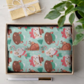 Weihnachtskatzen Seidenpapier (Geschenk)