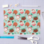 Weihnachtskatzen Seidenpapier (Handwerk)