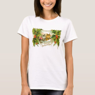 Weihnachtskatzen T-Shirt