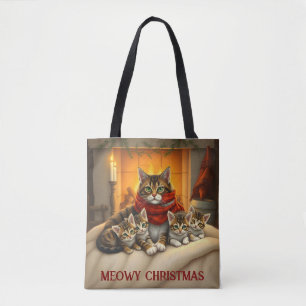 Weihnachtskatzen Tasche